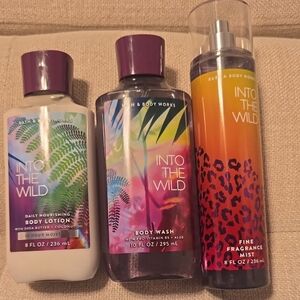 BNWT Bath And Body Works Into The Wild Set